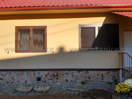 Pohyblivé lamely_rám Z_RAL 8017