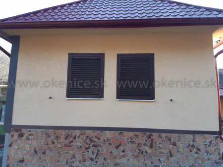 Pohyblivé lamely_rám Z_RAL 8017